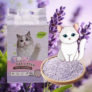 Strong Water Absorption Tofu Bean Curd Cat Litter <b>Strip</b> Eco-Friendly Degradable Clumping Tofu Cats Litter Sand - Product Image 1