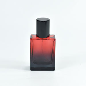 30ml Quadratische Leere Glasflaschen im Großpack, Parfümbehälter, Sprühflakons für Duftstoffe mit Farbverlauf zum Nachfüllen, mit Schwarzer Kappe - Product Image 5