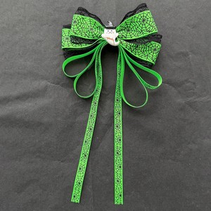 Lot de pinces à cheveux Halloween : barrettes à nœud papillon, toile d'araignée, motif maïs, paillettes et sequins pour filles - Product Image 6
