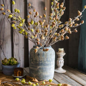 Grossistes ferme grossier florero pot rustique vintage, jardinière décorative d'intérieur de jardin, pot de plante en <span class=keywords><strong>terre</strong></span> <span class=keywords><strong>cuite</strong></span> en argile pots de fleurs - Product Image 5