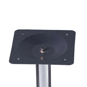 قاعدة مطعم الحلوى في متجر القهوة والحديد الزهر الصلب بيع بالجملة قاعدة طاولة معدنية قهوة سوداء حديثة - Product Image 4