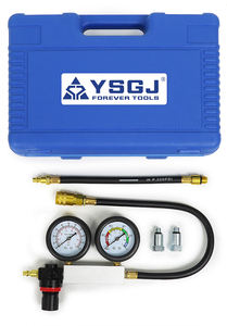 8 पीसी ऑटो सिलेंडर प्रेशर टेस्ट गेज इंजन सिलेंडर कंप्रेशन टेस्टर किट सिलेंडर लीकेज टेस्टर गैसोलीन वाहन उपकरण किट - Product Image 2