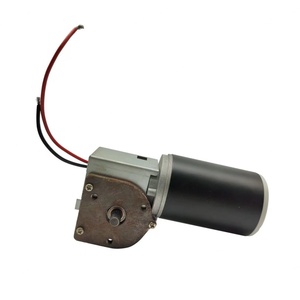 มอเตอร์เกียร์หนอนขนาดเล็ก 12V 24V 80W 100W 150W 200W ของผู้ผลิต มอเตอร์ไฟฟ้ากระแสตรงแบบมีแปรงถ่าน - Product Image 3