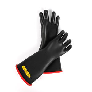 高压橡胶2级电气绝缘线人电工安全防护工作手套 - Product Image 3