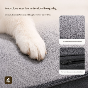 Cama Ortopédica Personalizada para Perros, Sofá con Funda Lavable, Espuma de Caja de Huevos, Cojín para Mascotas, para Perros Medianos y Grandes, Alivio para las Articulaciones - Product Image 5