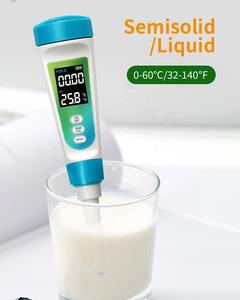 เครื่องวัดค่า <span class=keywords><strong>pH</strong></span> ซอสเนื้อแข็งใหม่ความแม่นยำสูงใช้วัดค่าพีเอชแบบใช้ได้จริง - Product Image 4