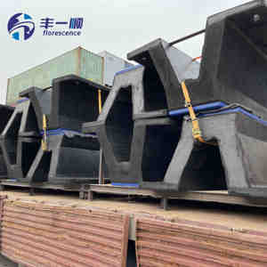 บังโคลนโค้งยางธรรมชาติทนทานสูงมากพร้อมลูกสูบสำหรับท่าเทียบเรือขนาดใหญ่และขั้ว <span class=keywords><strong>VLCC</strong></span> - Product Image 3