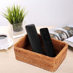 Bulk Shallow Wicker Handgemachte gewebte rechteckige Rattan Nesting Brot Aufbewahrung körbe für Organisation, Servieren, Küche, Zuhause - Product Image 4
