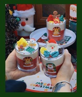 Bougies d'Aromathérapie en Cire de Soja pour Noël en Gros, Cadeau et Décoration de Fête