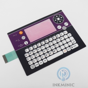 Membrane de clavier violette EB28240-P, pièces de rechange de type E pour imprimante continue Markem-Imaje 9018 9020 9028 9030 - Product Image 1