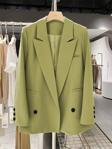Herfst Nieuwe Elegante Mode Lente En Herfst Jas Wit Kantoor Custom Slim Fit Koreaanse Dames Formele <span class=keywords><strong>Blazer</strong></span> Dames Pakken Jassen - Product Image 1