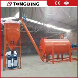 China 1 tonelada lote Mini portátil de <span class=keywords><strong>mortero</strong></span> seco de fábrica, <span class=keywords><strong>precio</strong></span> bajo - Product Image 2