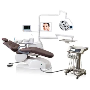 Новая модель, стоматологическое оборудование, медицинское стоматологическое кресло, кожаное кресло для клиники