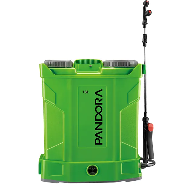 Mochila eléctrica recargable Pandora, 16 litros, rociador para huerto de plantas