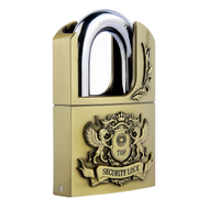 Cadenas en alliage de zinc Samhoo avec logo personnalisé, haute sécurité, à clé identique, avec fonction antivol de sécurité supérieure
