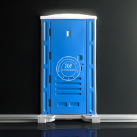 Toilette chimique 2025 assise avec toilette portative en plastique de grand réservoir de déchets pour la construction