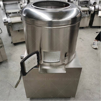 Industriële elektrische automatische fruit- en groenteschiller, aardappel- en wortelschiller, wasmachine