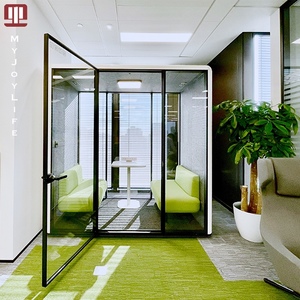 Cabina de Reuniones Móvil de Lujo, Insonorizada, Acústica, Privada, para Oficina, Cabina Telefónica, Estudio de Trabajo, Cabina de Sonido - Product Image 3