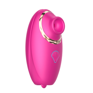 Vibrador de Succión Rosa para Adultos con Diseño de Concha para Estimulación Íntima - Product Image 1