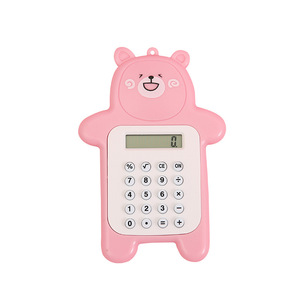 Mini calculatrice scientifique de poche personnalisée en gros d'usine prix bon marché cadeau promotionnel de porte-clés en plastique - Product Image 6