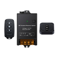 Système de contrôle de levage de grue de construction avec interrupteur sans fil RF433MHz DC 72V 30A avant/arrière pour actionneur linéaire