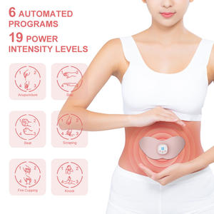 เครื่องนวดตัวขนาดเล็ก 8 โหมด เครื่องกระตุ้นประสาทไฟฟ้าอัจฉริยะ ชาร์จผ่านพอร์ต Type-C อุปกรณ์ TENS EMS สำหรับดูแลสุขภาพที่บ้าน สำหรับ DOMAS - Product Image 2