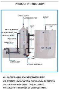 Traitement compact de l'<span class=keywords><strong>eau</strong></span> de système <span class=keywords><strong>d</strong></span>'aquaculture RAS intégré de la meilleure qualité de 30T PP <span class=keywords><strong>pour</strong></span> l'équipement <span class=keywords><strong>d</strong></span>'aquaculture aquaponique <span class=keywords><strong>d</strong></span>'<span class=keywords><strong>eau</strong></span> <span class=keywords><strong>douce</strong></span> marine - Product Image 6