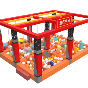 Equipo <span class=keywords><strong>de</strong></span> Juegos Interior Certificado por TUV y CE/CPC, Fabricante Chino, Castillo Inflable, Circuito Ninja, Piscina <span class=keywords><strong>de</strong></span> Pelotas, Toboganes <span class=keywords><strong>de</strong></span> Metal - Product Image 3