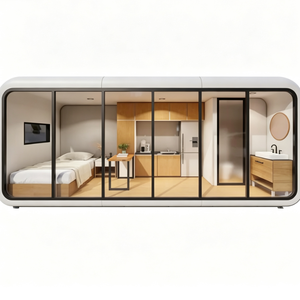 Mini <span class=keywords><strong>Casa</strong></span> Prefabricada Expandible Tipo Cabaña, Amplia, Estilo Rancho, Suave y Acogedora para Vivienda Diaria - Product Image 4