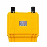 Boîtier en plastique étanche IP67 tempête étui de transport rigide noir extérieur M2200