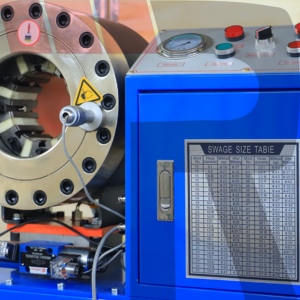 China Supplier Trade Assurance Best Price Hydraulic Press Crimping Compressing <b>Clamping</b> Machine Portable Hose Press Crimping - Product Image 5