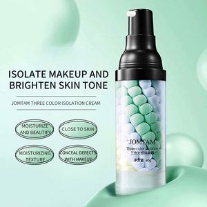 Logo JOMTAM IMAGES Base de maquillage waterproof, éclaircissante, rajeunissante, illuminateur de peau, crème correctrice 3 couleurs pour les pores. - Product Image 4