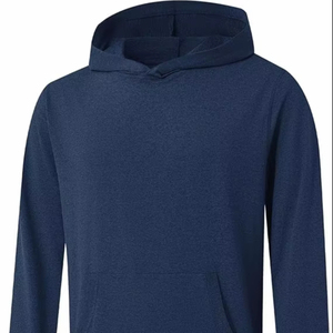 Sudadera con Capucha Premium 100% Poliéster, Forro Polar, Tejido Sólido Teñido en Prenda, con Logotipo Personalizado, 80gsm, Gruesa, Secado Rápido - Product Image 1