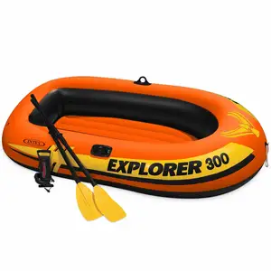 Intex 58332NP Explorer 300 Thuyền Bè Ba Người Bơm Hơi Nhỏ Gọn