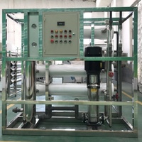 Équipement commercial d'osmose inverse de taille moyenne 4 tonnes/heure pour le traitement de l'eau, système RO simple/double étage pour chaudière