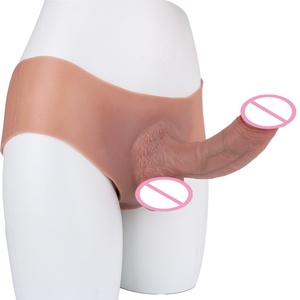 S8022-PC Dildo Hueco de Silicona de 8.07 Pulgadas para Hombres, Funda Realista para Agrandar el Pene, Condón Usable, Juguetes Sexuales para Adultos 18+ - Product Image 1
