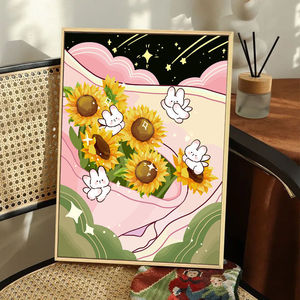 Kit di Pittura a Olio Digitale con Coniglietto per Bambini, Set Fai-<span class=keywords><strong>da</strong></span>-Te per Decorazione Casa - Product Image 3