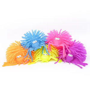 Pelota Antiestrés Elástica de Dos Tonos con Forma de Araña, Juguete Sensorial para Niños, Venta al Por Mayor - Product Image 5