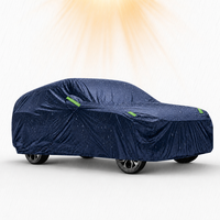 Housse de voiture imperméable KXF avec protection UV pour berline et SUV, anti-poussière, résistante aux rayures, en Oxford 150D bleu, fabrication de qualité