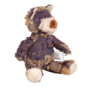 Jouet pour animaux de compagnie en coton et latex écologique, design réaliste de chien panda mignon, jouet à mâcher résistant aux morsures pour chiens - Product Image 5