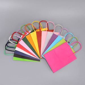 Sacs en papier kraft pour emballages cadeaux, sacs en papier kraft pour emballages d'achats, sacs en papier kraft personnalisés avec logo imprimé, vente en gros, prix bas, fabricant - Product Image 4