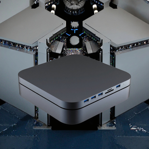 Bạc 2020 M1 chip MC25 Docking Station cho <span class=keywords><strong>Apple</strong></span> M1 tương thích <span class=keywords><strong>Mac</strong></span> Mini tính năng <span class=keywords><strong>USB</strong></span> 3.0 SATA SSD/HDD khe cắm SD TF thẻ <span class=keywords><strong>USB</strong></span> - Product Image 2