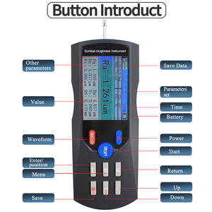 Ipre 2025 tr220 độ chính xác cao kỹ thuật số bề mặt gồ ghề Tester 0.001um Độ chính xác ra0.025-12.5m 6% Độ lặp lại 1 năm - Product Image 4