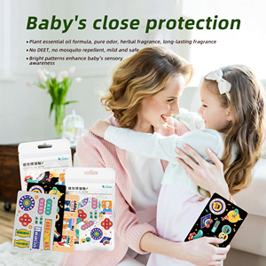 Patch anti-moustiques sans DEET en PU, motif dessin animé, à l'huile essentielle végétale pure, imperméable, longue durée 21H, écologique - Grande Vente - Product Image 2