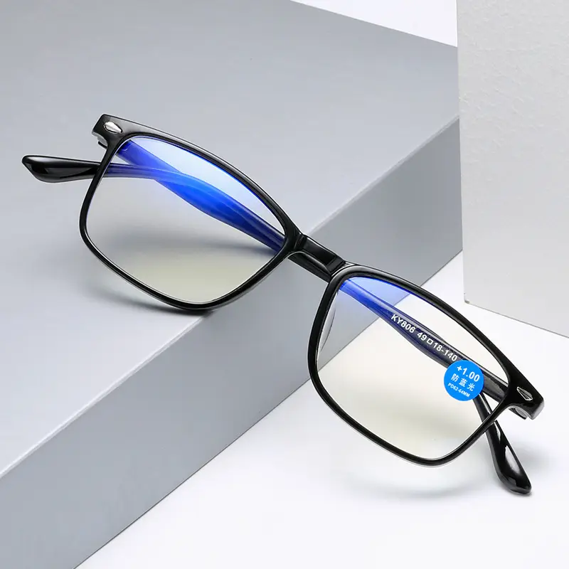 TR90 kacamata presbiopia Anti cahaya biru, kacamata baca pria murah 0.5 0.75 1.0 1.25 1.5 1.75
