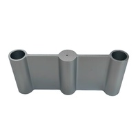 Pièces de chariot CNC en aluminium industriel-Profilés de cadre de précision pour supports de machines et meubles sablés et anodisés