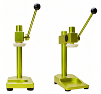 Machine à sceller les gobelets manuelle Baiwin pour les magasins de thé à bulles et de jus