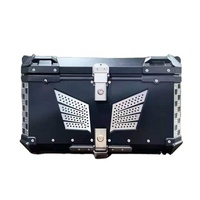 Boîte arrière de livraison de bagages, accessoires de moto, rangement arrière, coffre de scooter, boîtes de coffre arrière, top case de moto
