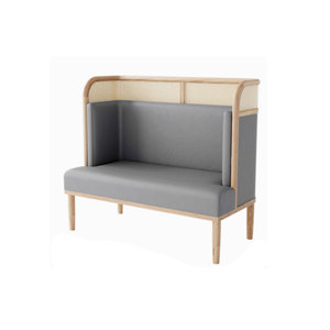 आधुनिक ठोस लकड़ी श्रृंखला तालिका कुर्सी सेट बूथ सीट टिकाऊ वाणिज्यिक रेस्तरां प्रत्यक्ष कारखाने कार्ड धारक सोफे संयोजन - Product Image 5