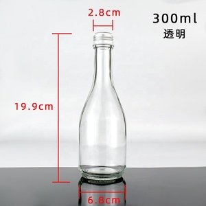 Chai Rượu Sâm Banh Thiết Kế 250Ml 300Ml 350Ml 500Ml 720Ml Rượu Trái Cây Trong Suốt Và Đóng Băng Chai Thủy Tinh Rỗng - Product Image 3